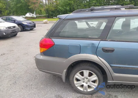 2005 Subaru Outback 2.5I z USA, uszkodzony, nr VIN 4S4BP61CX57357566